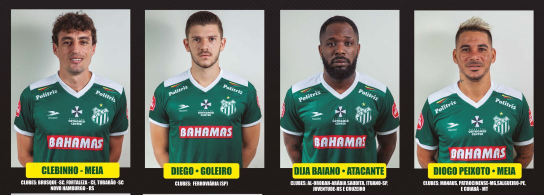Confira a lista completa dos jogadores do Uberlândia Esporte para a ...